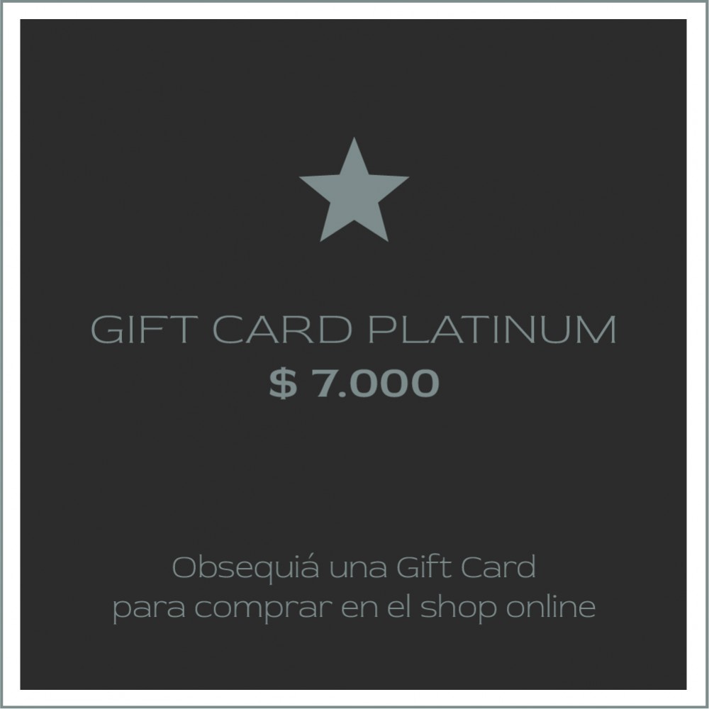 GIFT CARD PLATINUM